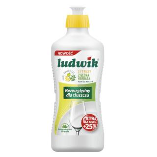 Ludwik Cytrusy i Zielona Herbata płyn do mycia naczyń 900ml