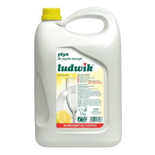 Ludwik Cytrynowy płyn do mycia naczyń 5l