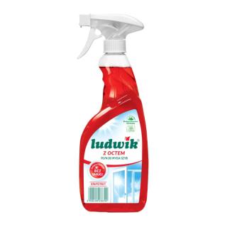 Ludwik Grapefruit płyn do mycia szyb z octem 600ml