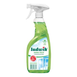Ludwik Nano-Tech Zielone Jabłuszko płyn do mycia szyb 600ml