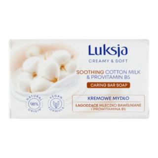 Luksja Creamy  Soft Mleczko Bawełniane mydło w kostce 90g