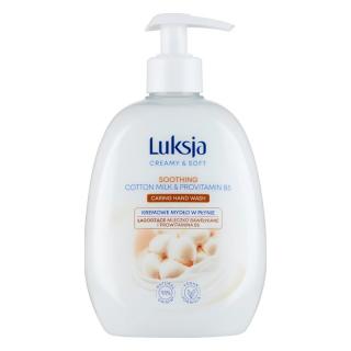 Luksja CreamySoft Mleczko Bawełniane i Prowitamina B5 mydło w płynie 500ml