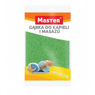 Master Tricolor gąbka do kąpieli i masażu 1szt.