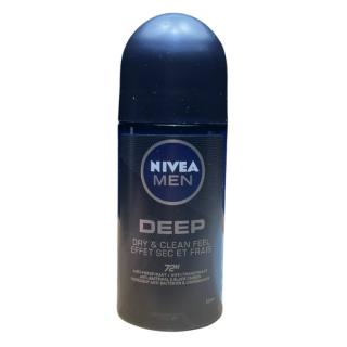 Nivea Deep DryClean Feel Roll-on antyperspirant w kulce dla mężczyzn 50ml