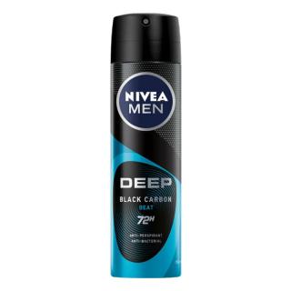 Nivea Men Deep Black Carbon Beat antyperspirant dla mężczyzn 150ml