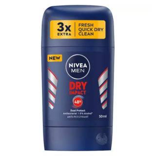 Nivea Men Dry Impact dezodorant w sztyfcie dla mężczyzn 50ml