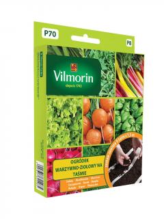 Ogródek warzywno ziołowy nasiona na taśmie  9 x 1,5 m Vilmorin