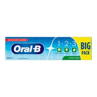 Oral B 1-2-3 Extra Fresh pasta do zębów przeciw próchnicy 100ml