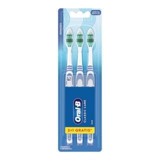 Oral-B Classic Care Medium szczoteczka do zębów średnia 3szt.