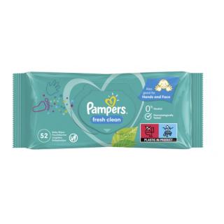 Pampers Fresh Clean chusteczki nawilżane dla niemowląt 52szt.