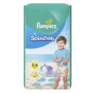 PAMPERS Pieluszki Splashers Rozm. 5 10 szt 14-18kg