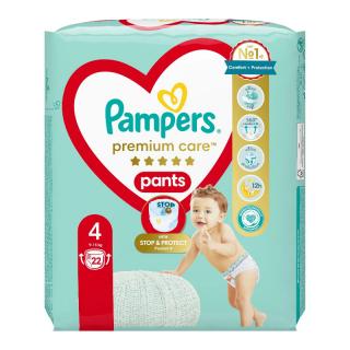 Pampers Premium Care Pants pieluchomajtki rozmiar 4 12-17kg 22szt.