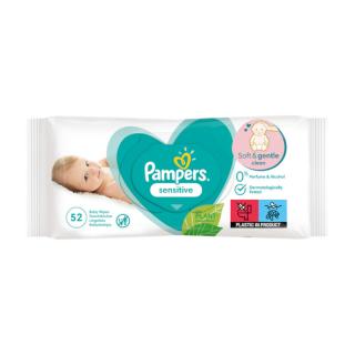 Pampers Sensitive Chusteczki nawilzane dla dzieci 52szt.