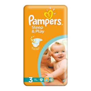 Pampers SleepPlay pieluszki rozmiar 3 6-10kg 58szt.