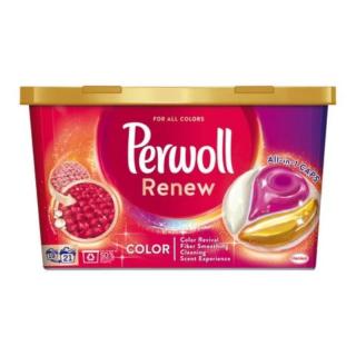 Perwol Renew Caps Color kapsułki do prania kolorowych tkanin 21szt.