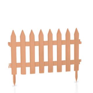 Płotek ogrodowy palisada Terakota 3,2m