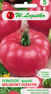 Pomidor wysoki gruntowy Malinowy Olbrzym 1g