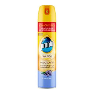 Pronto Wood Lavender spray przeciw kurzowi do mebli drewnianych 300ml