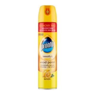 Pronto Wood Lemon spray przeciw kurzowi do mebli drewnianych 300ml