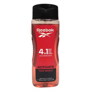 Reebok Activate Your Senses 4in1 żel pod prysznic dla mężczyzn 400ml