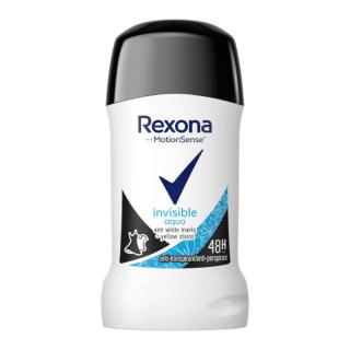 Rexona Invisible Aqua antyperspirant w sztyfcie dla kobiet 40ml
