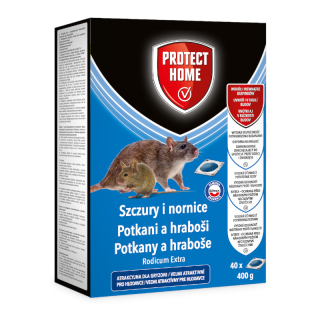 Rodicum Extra Protect Home 400g trutka na myszy szczury