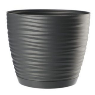 Sahara Petit doniczka grafit fi 15cm