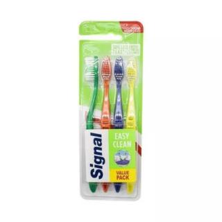 Signal Easy Clean szczoteczki do mycia zębów średnia 4szt.