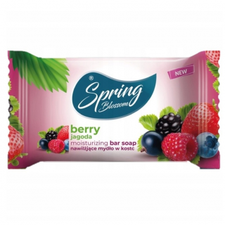 SPRING BLOSSOM Jagoda  Mydło w kostce 90g