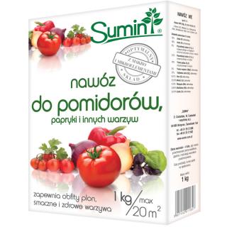 Sumin Nawóz do pomidorów, papryki i innych warzyw granulowany 1kg