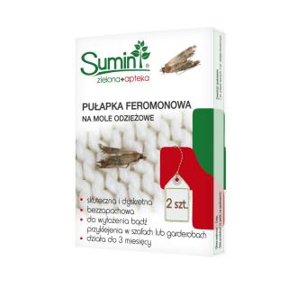 Sumin Pułapka feromonowa na mole odzieżowe 2szt