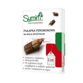 Sumin Pułapka feromonowa na mole spożywcze 2szt