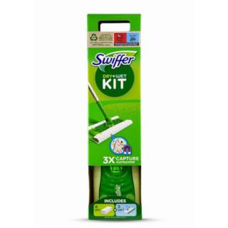Swiffer Dry+Wet Kit zestaw mop + suche i mokre wkłady 8+3