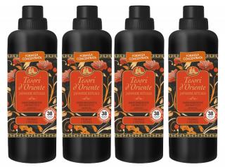 Tesori d'Oriente Japanese Rituals  płyn do płukania tkanin Tsubaki e Peonia  4x 760ml