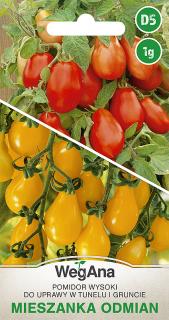 Wegana Pomidor wysoki do uprawy w tunelu i gruncie mieszanka odmian 0,5g