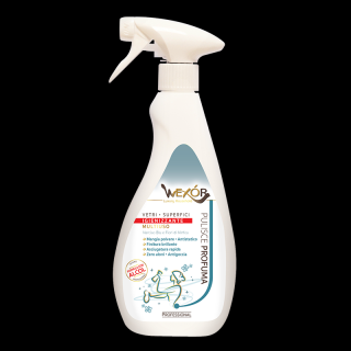 Wexor perfumowany płyn do czyszczenia szklanych powierzchni 750 ml Narcyz i lilia wodna