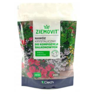 ZIEMOVIT Nawóz Krystaliczny do Kompozycji Balkonowych 200g