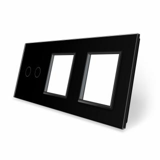 Panel szklany 2+G+G czarny WELAIK