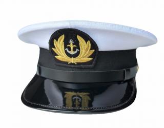 Czapka HARCERSKA garnizonowa żeglarska mundurowa wyjściowa wyprężona 56