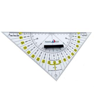 Trójkąt Nawigacyjny NAUTICAL TRIANGLE 28 cm Ekierka nawigacyjna PRODUKT POLSKI NauticDecor