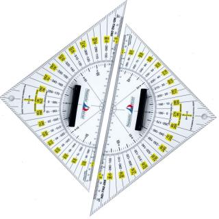 Zestaw TRÓJKĄTY NAWIGACYJNE 2szt Nautical triangles 28 cm PRODUKT POLSKI NauticDecor certyfikat Urzędu Miar i Wag