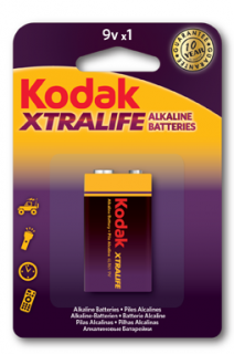 Bateria alkaiczna Kodak Xtralife 9V 1szt