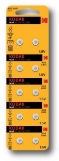 Bateria zegarkowa guzikowa Kodak LR41 AG3 10szt