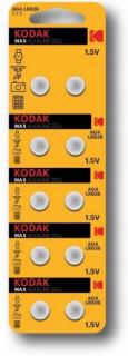Bateria zegarkowa guzikowa Kodak LR626 AG4 10szt