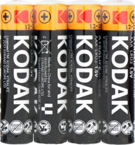 Baterie alkaliczne Kodak Xtralife AAA LR03/4szt folia