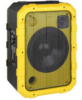 Głośnik przenośny karaoke Trevi XF1300 żółty wodoodporny