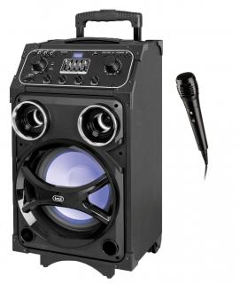Przenośny głośnik bluetooth na kółkach Trevi XF1000 z funkcją karaoke