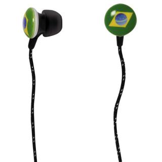 Słuchawki douszne Lauson EH196 flaga Brazylii