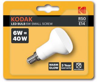 Żarówka LED Kodak E14 6W/40W 480lm R50 ciepła barwa 30416260
