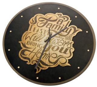 Zegar ścienny Florina Family and Home 31cm